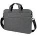 Portable Laptop Tote Bag Shoulder Bag For 13.3 14 15 15.6 Inch Laptop Shoulder Bag Solid Colorï¼ŒDark grey