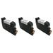 PrinterDash Remanufactured Replacement for Francotyp-Postalia MINI Mailing Red Postage Meter Replacement (3/PK) (58.0053.3038.00_3PK)