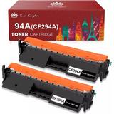 CF294A 94A Toner Cartridge Toner Kingdom Compatible Toner Cartridge Replacement for HP 94A CF294A to Use with HP M118dw MFP M148dw M148fdw M149fdw M148 M118 M149 Toner Printer (Black 2 Pack)