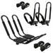 Dcenta 2 Pairs Kayak Roof Rack Kayak Canoe Boat Surfboard Roof Mount Rack for Car SUV Truck Crossbars