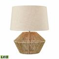 Elk Home Vavda 19.5 High 1-Light Table Lamp - Natural - Includes LED Bulb