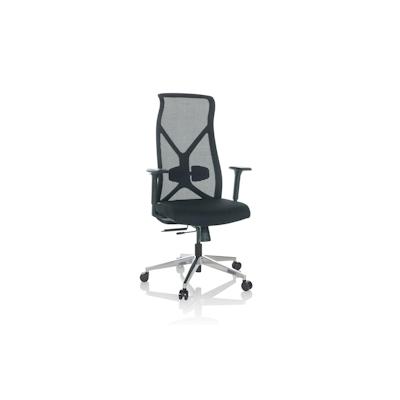 Drehstuhl / Bürostuhl AZURRO B Netzstoff / Stoff schwarz hjh OFFICE Image