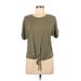 Sanctuary Short Sleeve T-Shirt: Tan Tops - Women's Size Medium