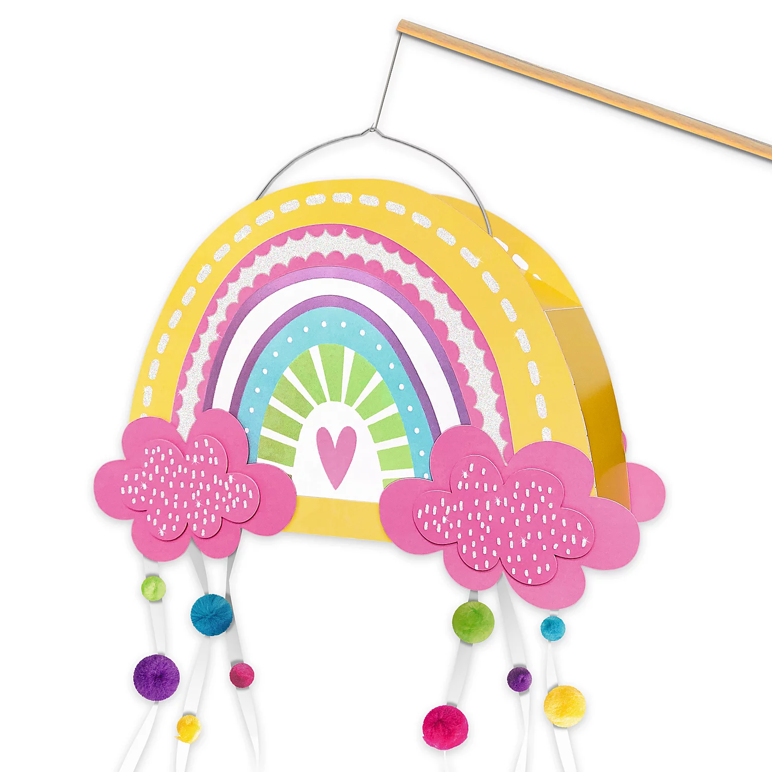 Ursus Bastel-Set Laterne Regenbogen