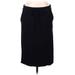 Ann Taylor LOFT Casual Skirt: Black Bottoms - Women's Size Medium