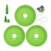 Winyuyby 4.5in Glass Cutting Disc for Angle Grinder 3PCS Diamond Cutting Disc with Annular Ceramic Diamond Saw Blade Wheel