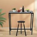 47 Patio & Garden Tables Bar Table Stand Indoor-Outdoor Bar Height Table