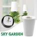 Flower Pots Indoor Sky Upside Down Recycled Hanging Planter Pot Upside Down Sky Planting Pot