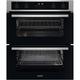 Zanussi Series 40 AirFry Built Under Double Oven - Stainless Steel