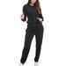 Besolor Women s 2 Piece Outfits Sweatsuits Casual Zip up Hoodie Sweatshirt Matching Sweatpants Lounge Sets Tracksuit