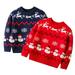 Godderr 1 2 3 4 5 6 Years Old Girls Sweater Toddler Baby Christmas Cartoon Sweater Fall Winter Pullover Sweater Crew Neck Long Sleeve Bottom Shirt Sweater