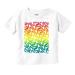 NASA Worm Logo Rainbow Gradient Toddler Boy Girl T Shirt Infant Toddler Brisco Brands 3T