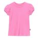 Girls UPF 50+ Puff Sleeve Rashguard | Medium Pink