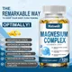 MUTSWEET Premium Magnesium Complex Citrate Malate Taurate Oxide Muscle Relaxation Non-GMO Supplement