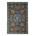 Zapotec wool rug, 'Oaxaca Flower' (2x3) - 2' x 3'