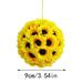 Wall Sunflowers decorations home Sunflower party get by january Artificial Flowers Artificial Sunflower Hangs Sunflower Ball Wedding Party Home Decoration Sunflower Hangs