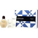 OBSESSION by Calvin Klein EDT SPRAY 4 OZ & AFTERSHAVE BALM ALCOHOL FREE 3.4 OZ & DEODORANT STICK ALCOHOL FREE 2.6 OZ