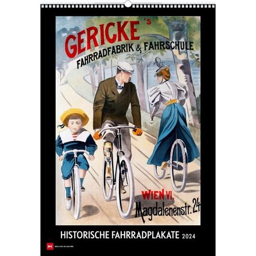 Historische Fahrradplakate 2024 - Delius Klasing
