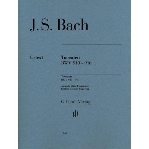 Toccaten BWV 910-916 – Johann Sebastian Bach – Toccaten BWV 910-916