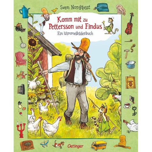 Komm mit zu Pettersson und Findus! Ein Wimmelbilderbuch – Sven Nordqvist