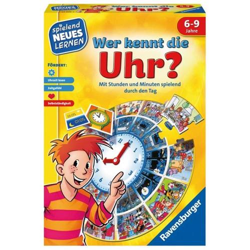 Ravensburger 24995 - Wer kennt die Uhr, Uhrzeit, Lernspiel - Ravensburger Verlag