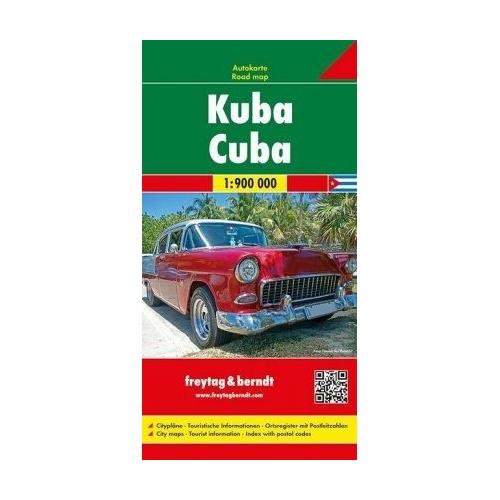 Freytag & Berndt Autokarte Kuba 1:900.000. Cuba