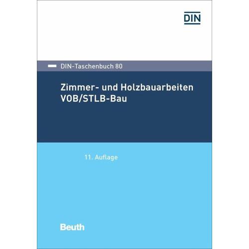 Zimmer- und Holzbauarbeiten VOB/STLB-Bau