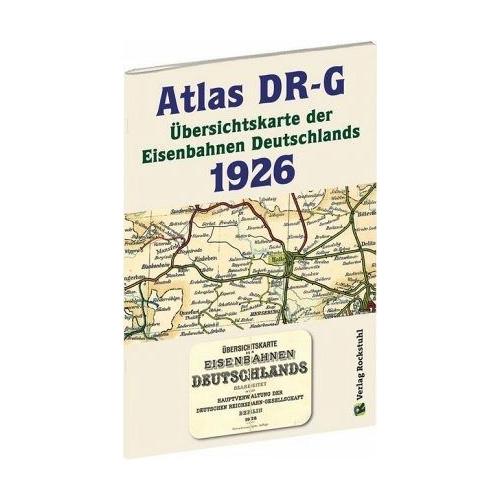 ATLAS DR-G 1926 - Übersichtskarte der Eisenbahnen Deutschlands