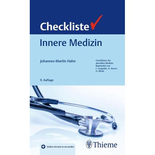 Checkliste Innere Medizin – Johannes-Martin Hahn