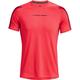 UNDER ARMOUR Herren Shirt UA HG ARMOUR NOV FITTED SS, Größe M in Rot