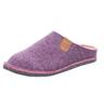 Pantoffel ROHDE "LUCCA", Damen, Gr. 41, lila, Filz, meliert, klassisch, Schuhe, Clog, Hausschuh, Homeslipper in melierter Optik