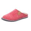 Pantoffel ROHDE "LUCCA", Damen, Gr. 37, rot, Filz, meliert, klassisch, Schuhe, Clog, Hausschuh, Homeslipper in melierter Optik