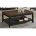 Three Posts™ Athey Coffee Table Wood in Black/Brown | 19 H x 48 W x 28 D in | Wayfair 5D8F8328A99E47A698F28ABF28785B12