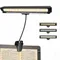 Lumière de pupitre Rechargeable 19 LED pince sur lampe de lecture veilleuse de chevet lampe de livre Rechargeable Usb 3 couleurs lumière de livre