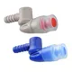 Hydration Drink Pack Replacement Bite Valve Nozzle Mouthpiece Outdoor Sports Water Bag Blue/Pink