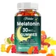 Melatonin Gummies 30 mg Non-GMO Gluten-Free 60 Gummies Natural Berry Flavor | Vegan Supplement