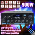 AK35/AK45/AK55 900W Home Power Amplifiers 2 Channel Bluetooth Sound Amplifier FM USB Remote Control