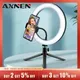 26cm 10inch Led Selfie Ring Light Round Ring Lamp with Phone Holder Photography Fill Lighting with