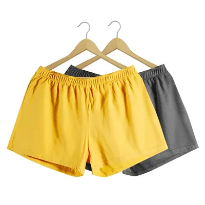 Home Wear Herren Arrow Hosen Sommer 100 % Baumwolle Lose Höschen Männliche Boxershorts Plus Größe Jugend Atmungsaktive Nachtwäsche Unterhose Image
