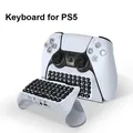 Drahtlose Tastatur für ps5 Controller Griff Bluetooth externe Tastatur für Playstation5 Chatpad