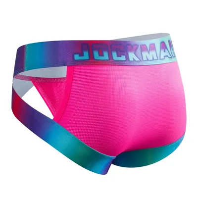Hip Lift Herren-Unterwäsche, Slips, Unterhosen, Nylon-Mesh, schnell trocknend, Herren-Slips, Bikini-Slip, Herren-Tanga-Slip oder als Badebekleidung Image