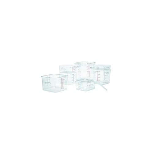 Platzsparender Behälter 17 Liter, Rubbermaid, VB 006318, Transparent
