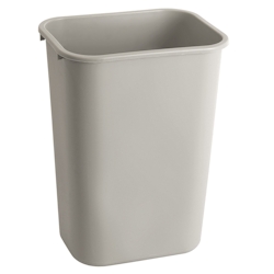 Rechteckiger Abfallbehälter 39 Liter, Rubbermaid, VB 002957, Grau Image