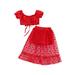 Nituyy Girl s Two-Piece Suit Toddler Kid Girl Ruffle Trim Drawstring Pleated Short Sleeve Tops Patchwork Mesh Shorts