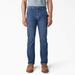Dickies Men's Flex Regular Fit Carpenter Utility Jeans - Medium Denim Wash Size 32 (DU601)