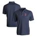 Men's Cutter & Buck Navy/White Boston Red Sox Pike Eco Symmetry Print Stretch Recycled Polo