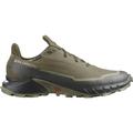 Salomon Alphacross 5 GTX Hiking Shoes Synthetic Men's, Olive Night/Black/Deep Lichen Green SKU - 929170