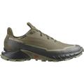 Salomon Alphacross 5 GTX Hiking Shoes Synthetic Men's, Olive Night/Black/Deep Lichen Green SKU - 185434