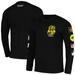 Men's Contenders Clothing Black Cobra Kai Patches Long Sleeve T-Shirt