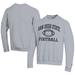 Men's Champion Gray San Diego State Aztecs Football Powerblend Pullover Sweatshirt